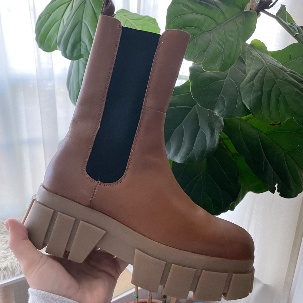 ASOS Brown Chelsea Boots